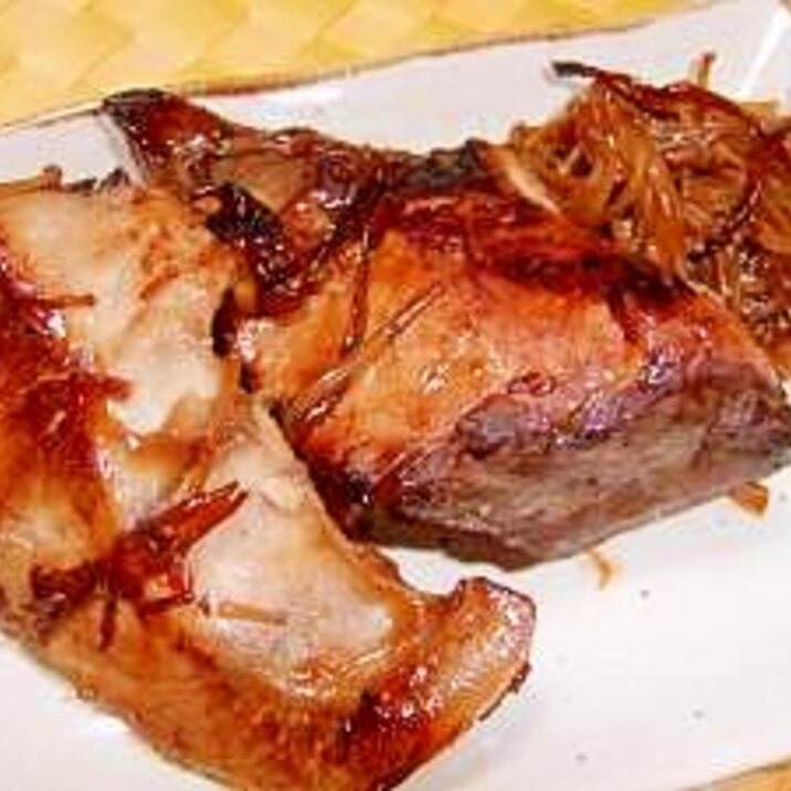 フライパンDEぶりの照り焼き